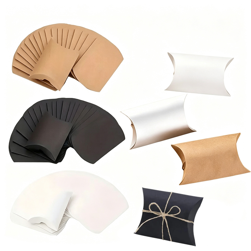 Kraft Paper Box - Boîte à oreiller en papier Kraft