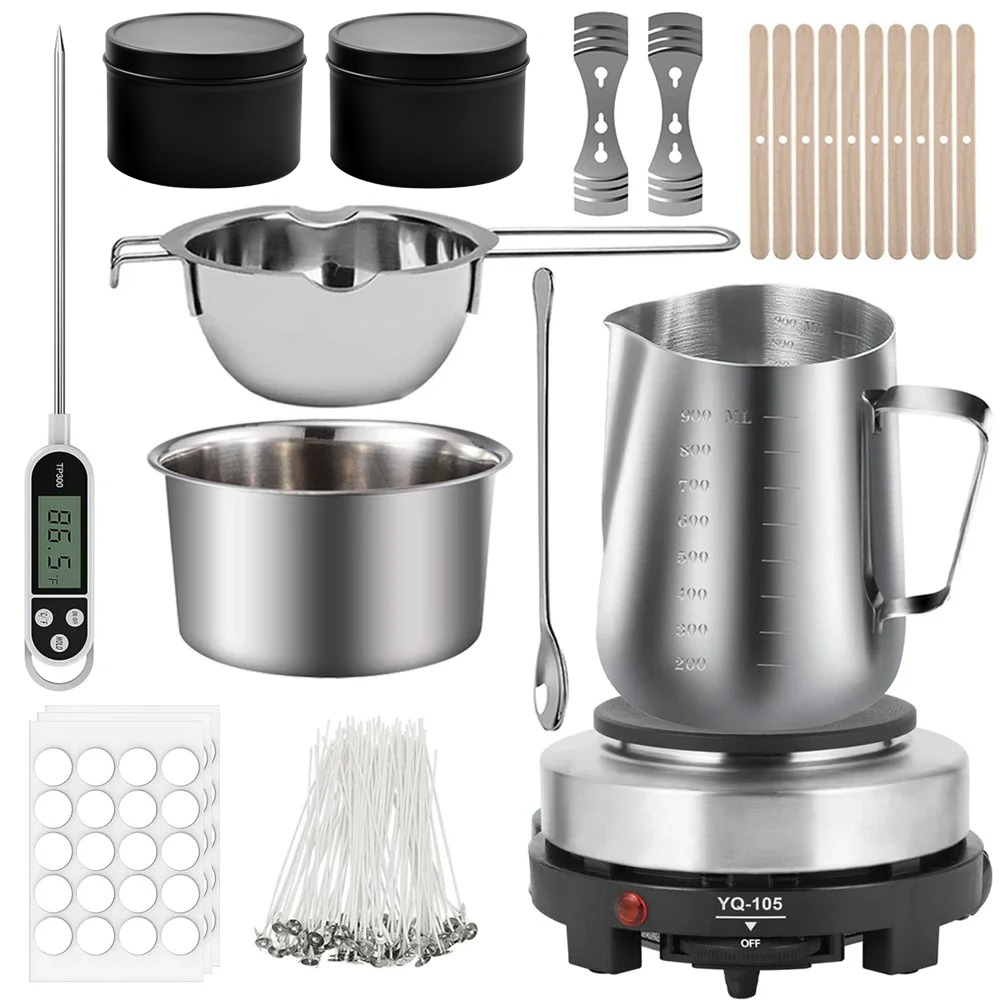 Wax Melting Pot - Glintmos Kit de fabrication de bougies