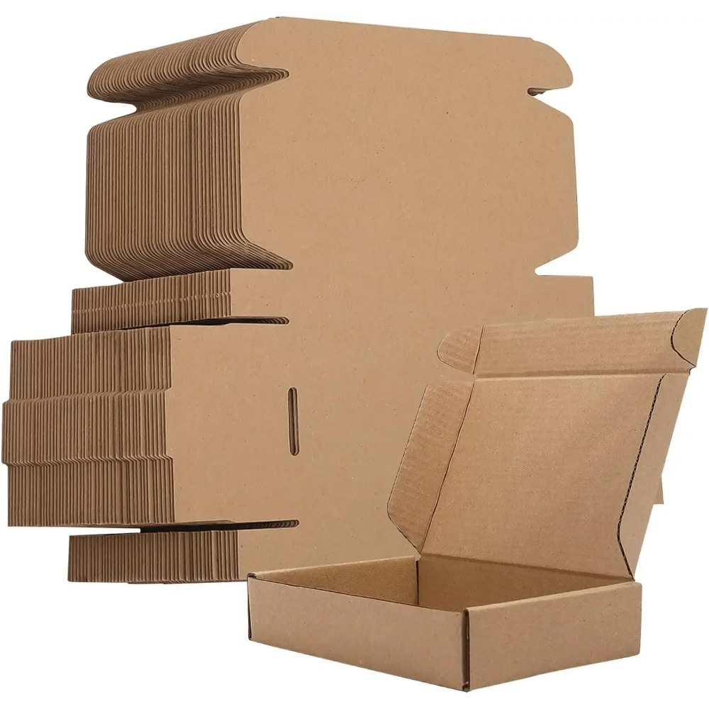 Kraft Paper Box - 10/20 pièces de boîtes d'expédition en