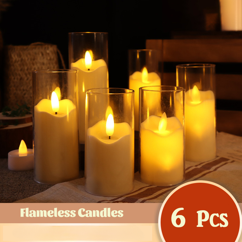 Candle Zero - Lampe LED électrique sans flamme ci-après
