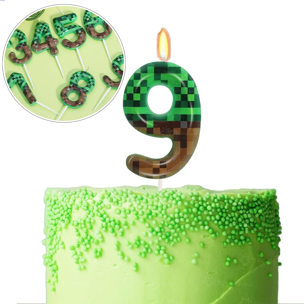 Candle Supplies Video - Bougies d'anniversaire Minero, bougies décoratives pour