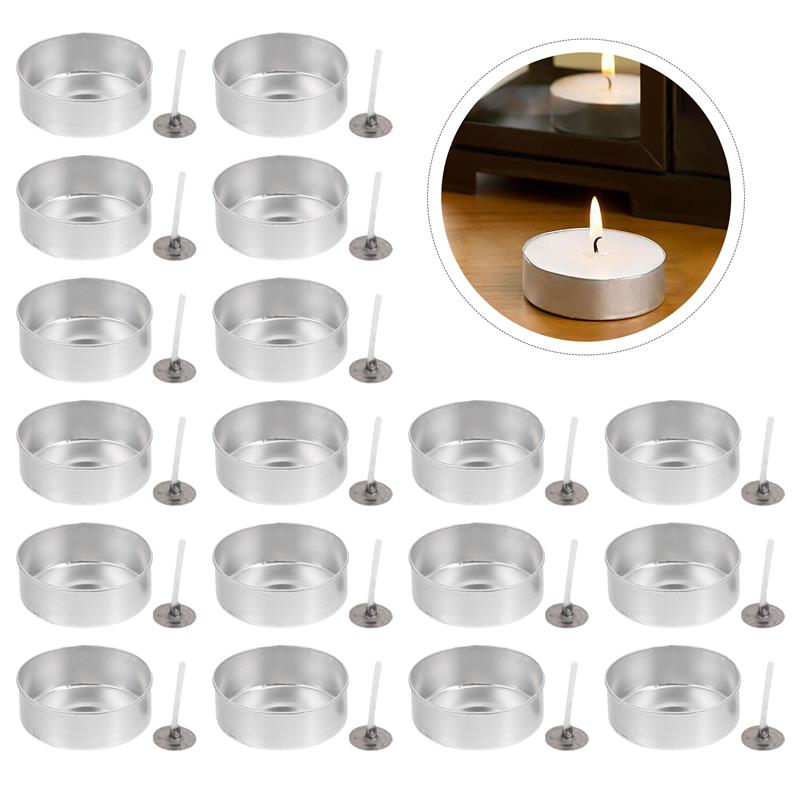 Candle Zero - 100 ensembles de tasse à bougie
