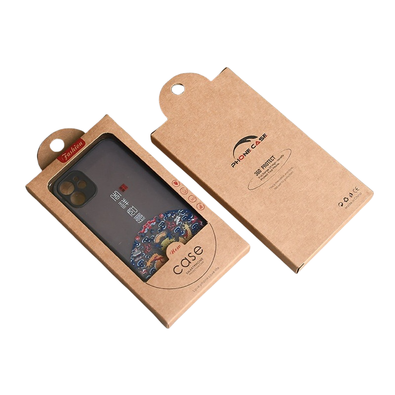 Kraft Paper Box - 500 pièces emballage personnalisé pour iPhone