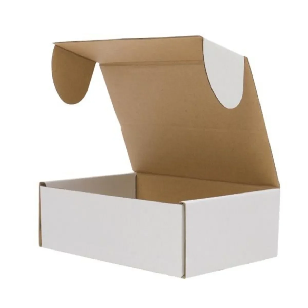 Kraft Paper Box - Coffrets cadeaux en papier ondulé 6x4x2