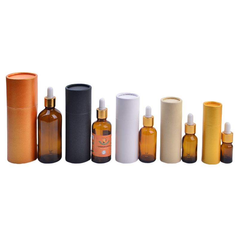 Lot de 10 boîtes cylindriques  - Kraft Paper Box avis et prix