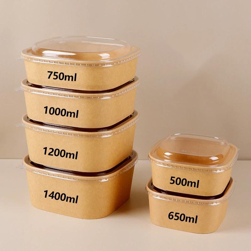 # Boîte à déjeuner jetable en  - Kraft Paper Box avis et prix