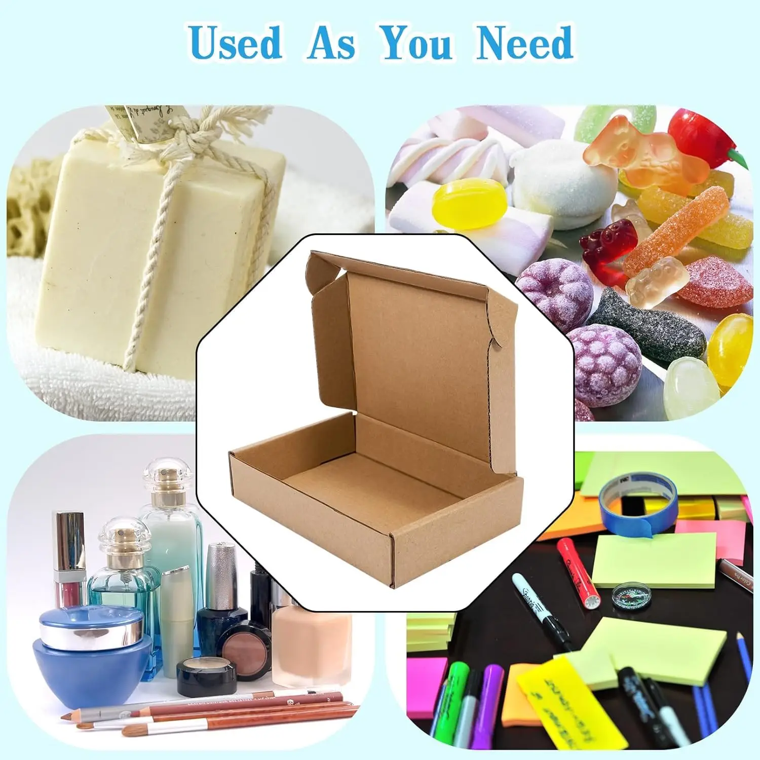 10/20 pièces de boîtes d'expéd - Kraft Paper Box avis et prix