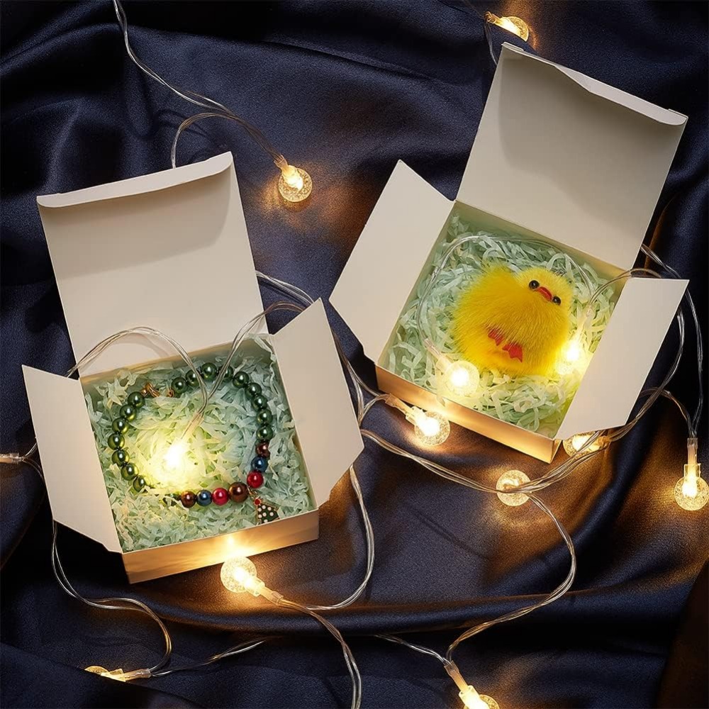 Boîte cadeau blanche du jour d - Kraft Paper Box avis et prix