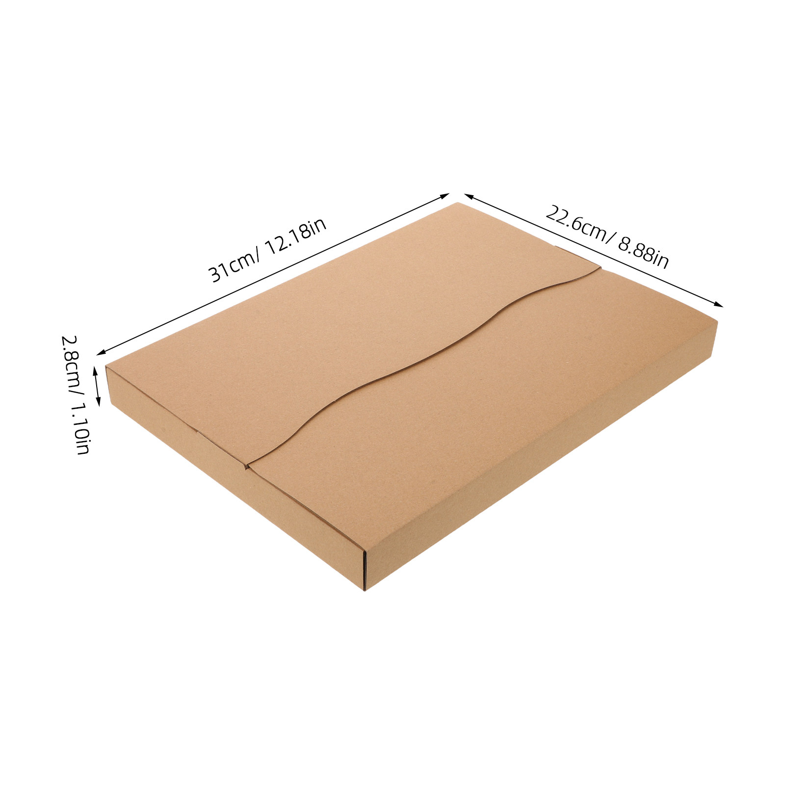 20 boîtes d'expédition en papi - Kraft Paper Box avis et prix