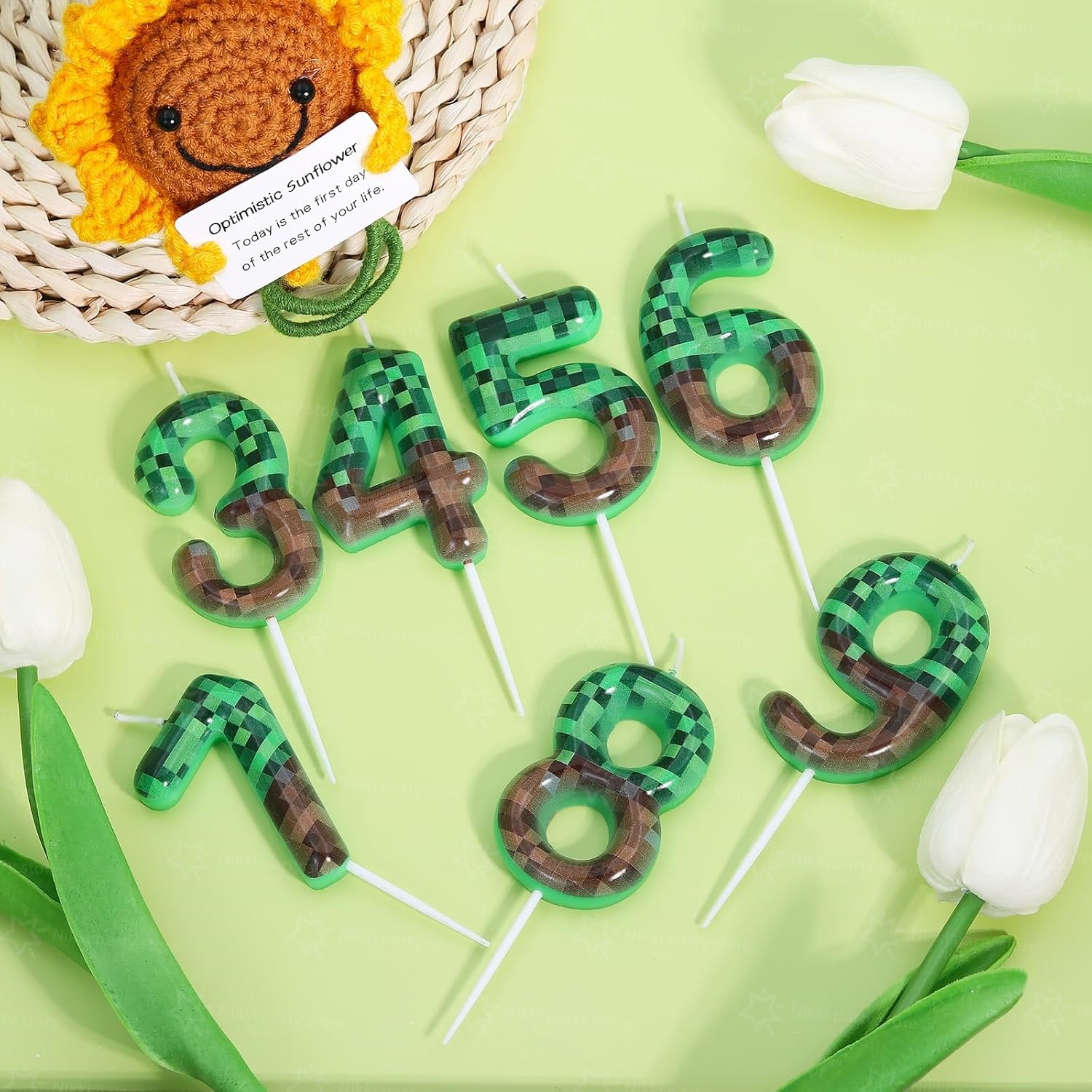 Bougies d'anniversaire Minero, - Candle Supplies Video avis et prix