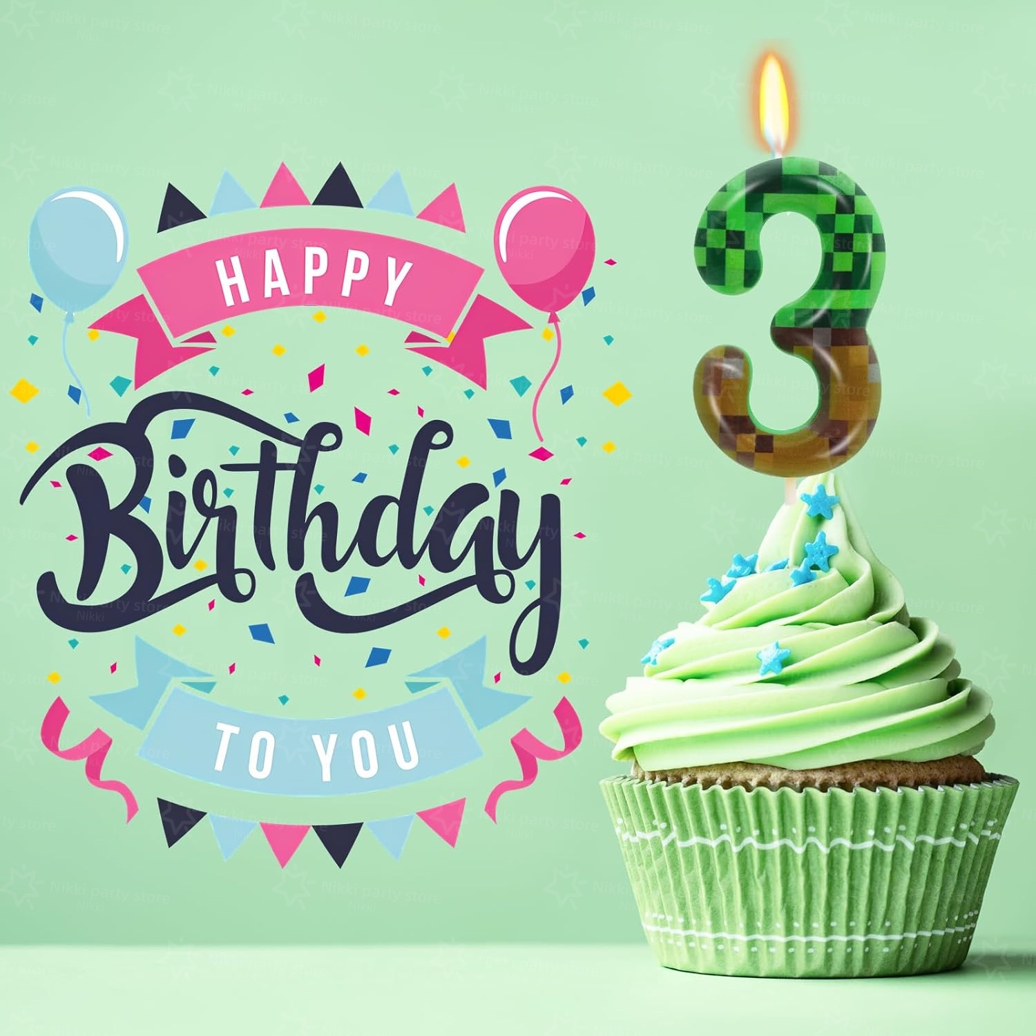 Bougies d'anniversaire Minero, - Candle Supplies Video avis et prix