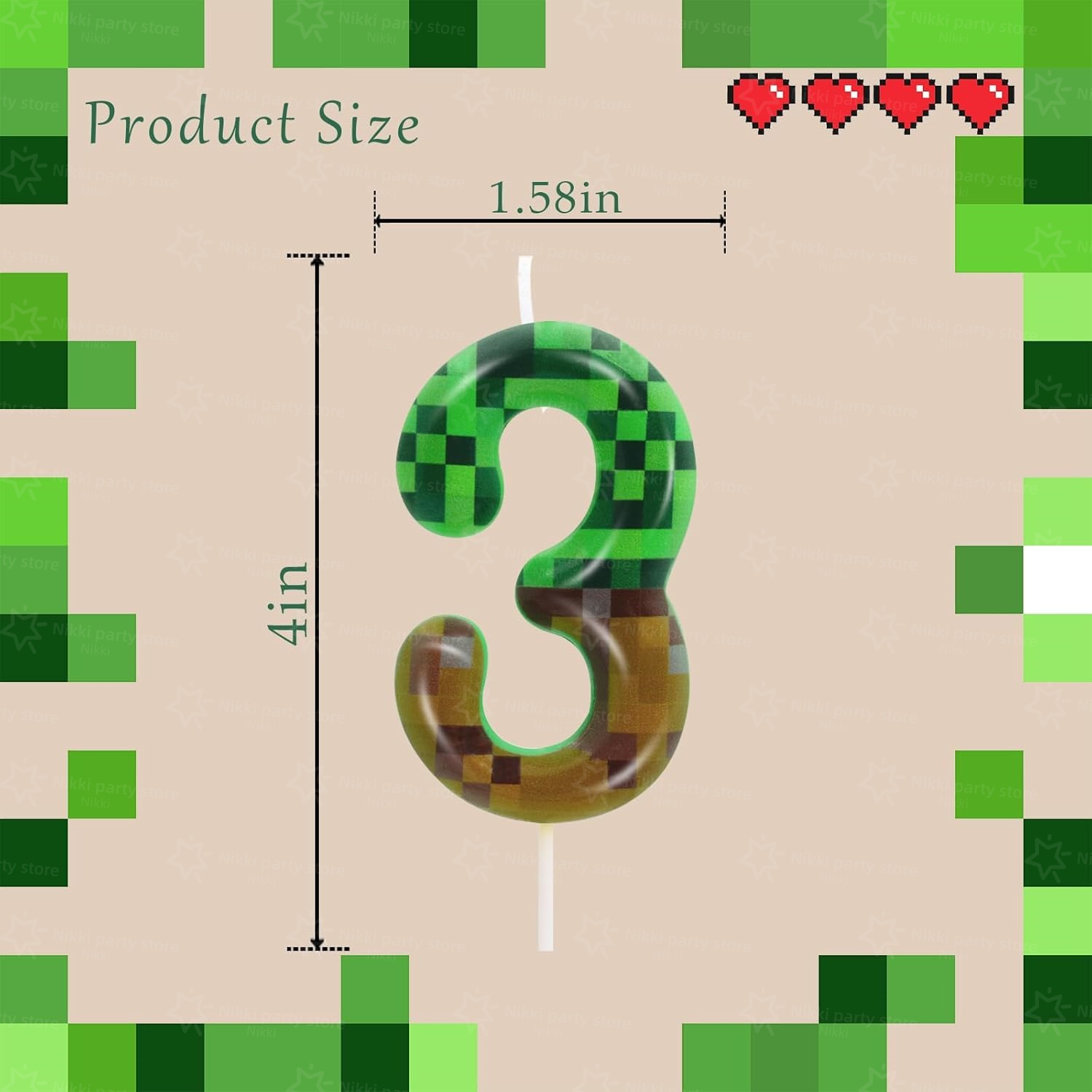 Bougies d'anniversaire Minero, - Candle Supplies Video avis et prix