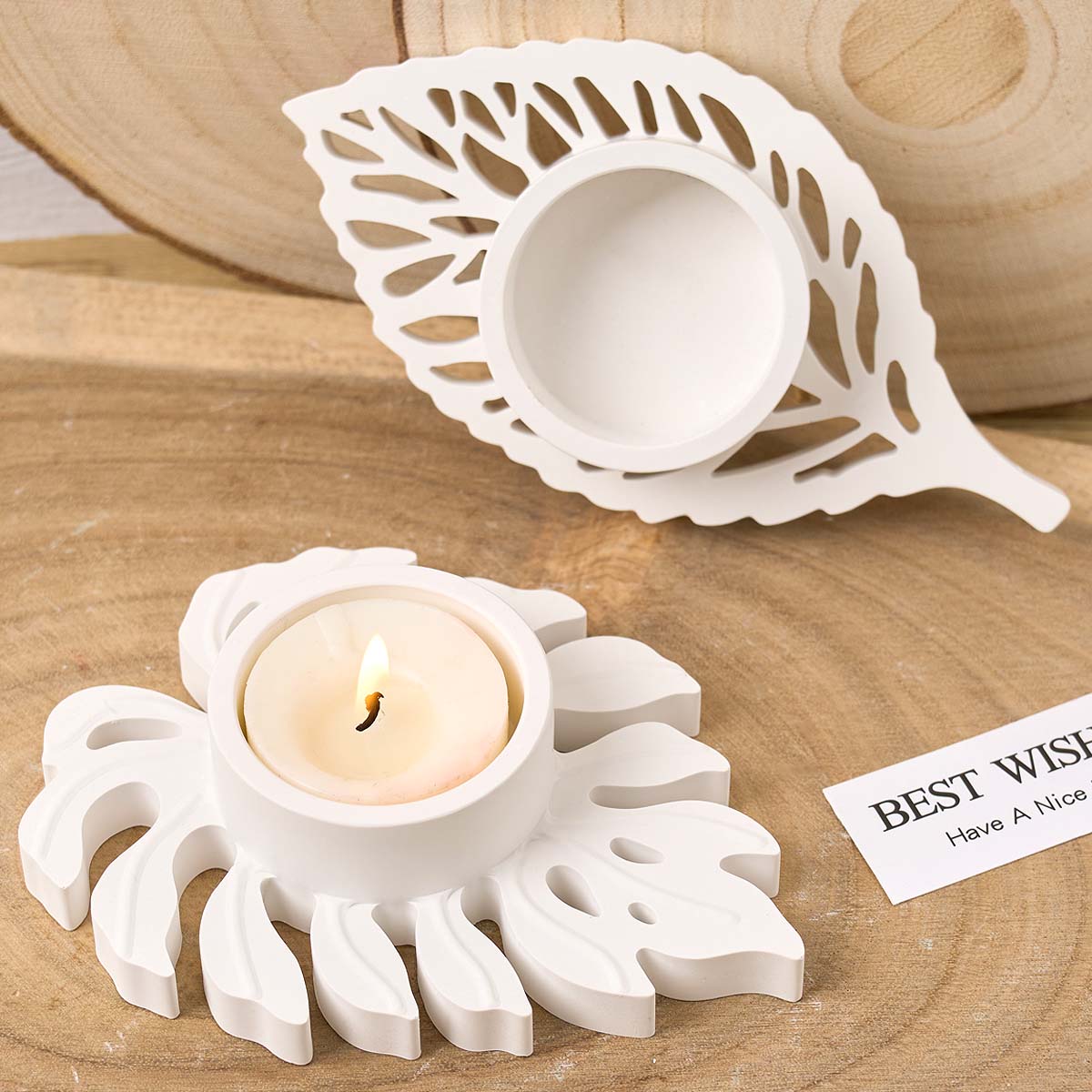 Feuilles chandelier Silicone m - Candle Zero avis et prix